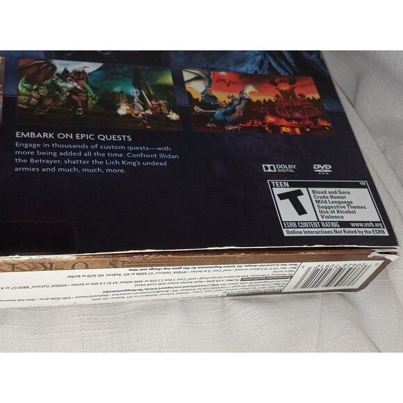 *SEALED* WORLD OF WARCRAFT BATTLECHEST PC/MAC COLLECTION BOX WINDOWS BLIZZARD - Picture 13 of 16